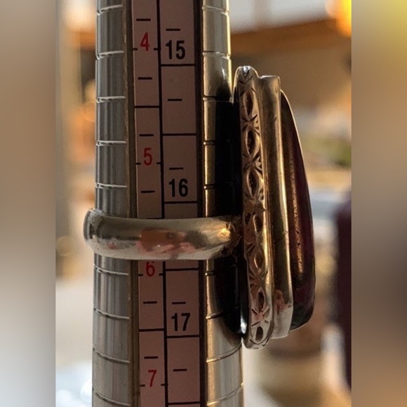 Huge Ruby Zoisite Ring - Picture 5 of 7